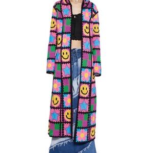 Happy in my mind crochet cardigan